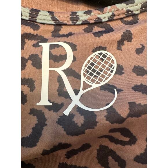 Leopard Farmers Market Global athletic sports bra medium women’s - Picture 4 of 4